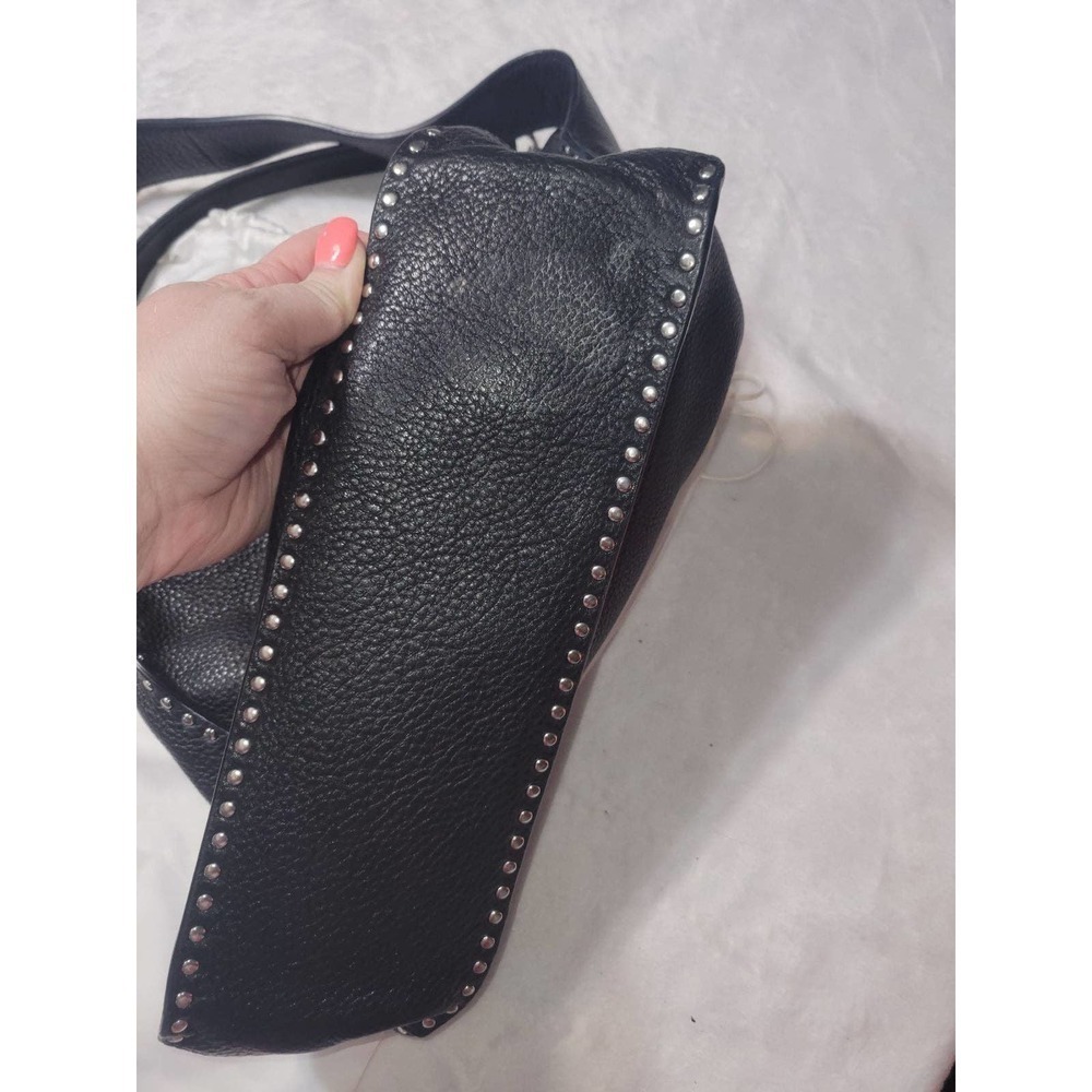 Michael kors black leather pebbled purse - Picture 5 of 6